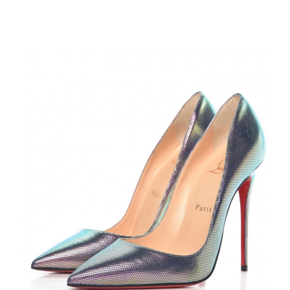 Christian Louboutin So Kate 120 Tissu Scarabe